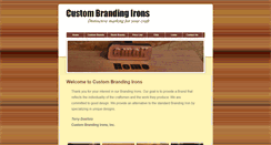 Desktop Screenshot of branding-irons.biz